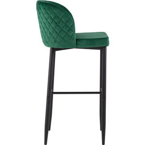 фото Стул барный stool group оскар вельвет изумрудный mc11b velvet hlr-56 dual