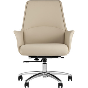 фото Кресло офисное topchairs viking бежевое b025 dl001-3