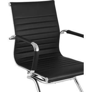 фото Кресло для посетителей topchairs visit d-101l black