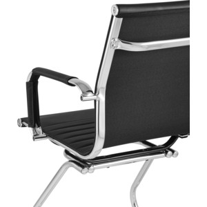 фото Кресло для посетителей topchairs visit d-101l black