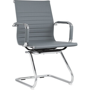 фото Кресло для посетителей topchairs visit d-101l grey