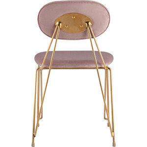 фото Стул stool group элис вельвет розовый fdc7020 misty rose fut-64