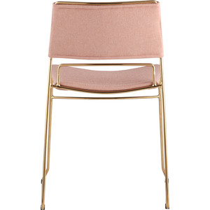 фото Стул stool group дэйзи рогожка розовый fdc8018 pink drm-34