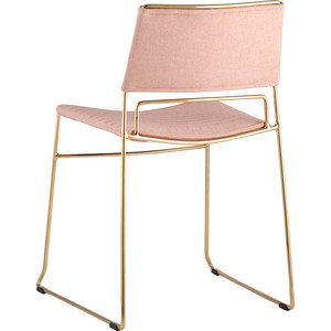 фото Стул stool group дэйзи рогожка розовый fdc8018 pink drm-34