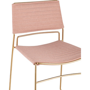 фото Стул stool group дэйзи рогожка розовый fdc8018 pink drm-34