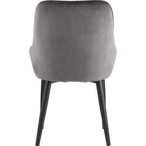 фото Стул stool group диана вельвет серый mc101-2 velvet hlr-21 dual