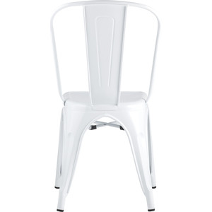 фото Стул stool group tolix белый глянцевый yd-h440b lg-02