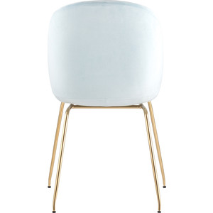 фото Стул stool group турин бархат мятный/золотые ножки 8329 velvet light blue