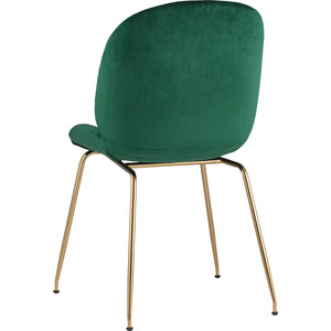 фото Стул stool group турин бархат изумрудный/золотые ножки 8329 velvet green