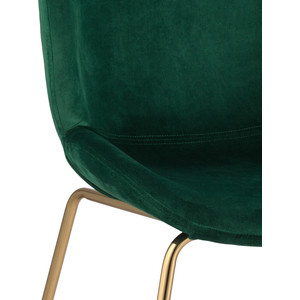 фото Стул stool group турин бархат изумрудный/золотые ножки 8329 velvet green