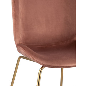 фото Стул stool group турин бархат пудровый/золотые ножки 8329 velvet dark pink