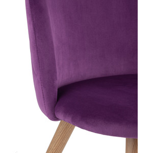 фото Стул stool group лион вельвет с ромбами лиловый zomba velvet purple diamon