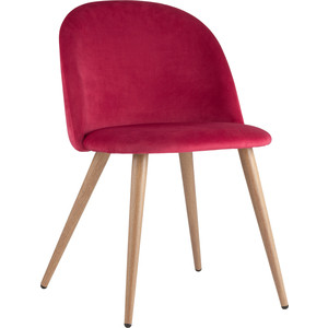 фото Стул stool group лион вельвет красный zomba velvet red