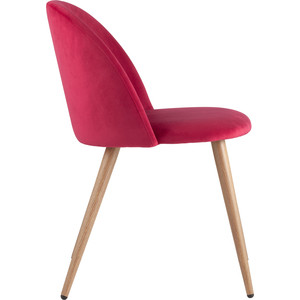 фото Стул stool group лион вельвет красный zomba velvet red