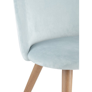 фото Стул stool group лион вельвет пыльно-голубой zomba velvet lightblue hlr-16