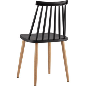 фото Стул stool group морган y820 black пластиковый