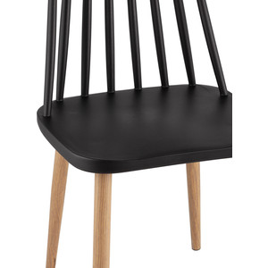 фото Стул stool group морган y820 black пластиковый