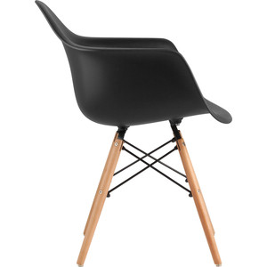 фото Кресло stool group eames w черное 8066 black seat dual