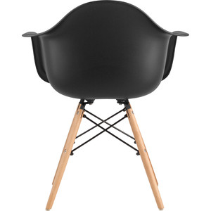 фото Кресло stool group eames w черное 8066 black seat dual