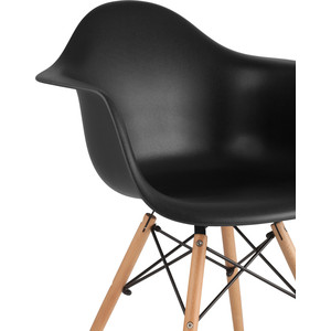 фото Кресло stool group eames w черное 8066 black seat dual