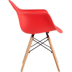 Кресло Stool Group Eames W красное 8066 RED seat dual - фото 2