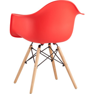 Кресло Stool Group Eames W красное 8066 RED seat dual - фото 4