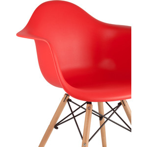 фото Кресло stool group eames w красное 8066 red seat dual