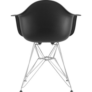 фото Кресло stool group eames черное 8066b black seat dual