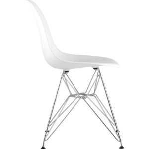 фото Стул stool group eames белый 8056a white seat dual