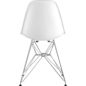 фото Стул stool group eames белый 8056a white seat dual