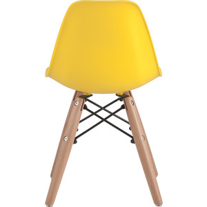 фото Стул stool group eames small деревянные ножки 8056s yellow