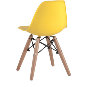 фото Стул stool group eames small деревянные ножки 8056s yellow