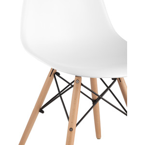 фото Стул stool group eames деревянные ножки 8056pp white