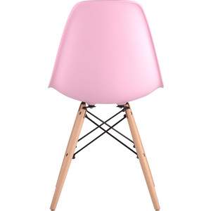 фото Стул stool group eames деревянные ножки 8056pp pink