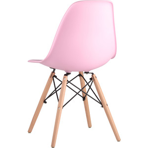 фото Стул stool group eames деревянные ножки 8056pp pink