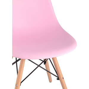 фото Стул stool group eames деревянные ножки 8056pp pink