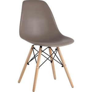 фото Стул stool group eames темно-серый 8056pp light warm grey dual