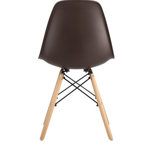 фото Стул stool group eames коричневый деревянные ножки 8056pp brown 66009