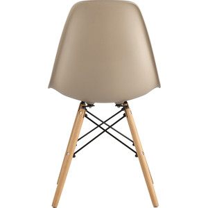 фото Стул stool group eames бежево-серый 8056pp light dark grey 66016 dual