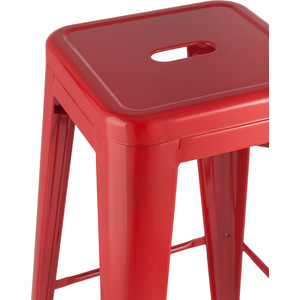 фото Стул барный stool group tolix красный глянцевый yd-h765 lg-03