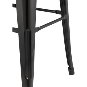 фото Стул барный stool group tolix черный глянцевый yd-h765 lg-01