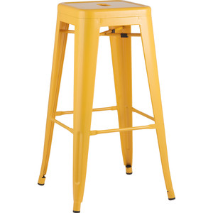 фото Стул барный stool group tolix желтый глянцевый yd-h765 lg-06