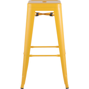 фото Стул барный stool group tolix желтый глянцевый yd-h765 lg-06