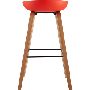 фото Стул барный stool group libra деревянные ножки 8319 red