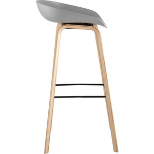 фото Стул барный stool group libra деревянные ножки 8319 grey