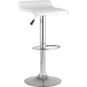 фото Стул барный stool group hi-tec white