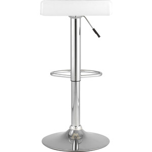 фото Стул барный stool group hi-tec white