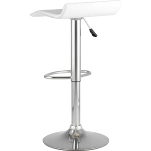 фото Стул барный stool group hi-tec white