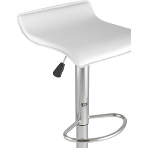 фото Стул барный stool group hi-tec white