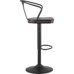 фото Стул stool group tolix arms soft черный матовый регулируемый f2535l matte black 3474+pu7005